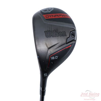 Mint Wilson Staff Dynapwr Fairway Wood 5 Wood 5W 18° PX HZRDUS Smoke Red RDX 60 Graphite Regular Left Handed 42.25in