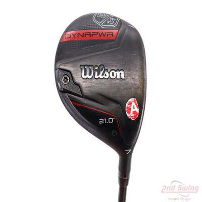 Wilson Staff Dynapwr Fairway Wood 7 Wood 7W 21° PX HZRDUS Smoke Red RDX 50 Graphite Senior Right Handed 42.0in