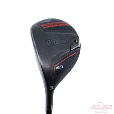 Wilson Staff Dynapwr Fairway Wood 5 Wood 5W 18° PX HZRDUS Smoke Red RDX 60 Graphite Regular Left Handed 42.5in