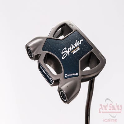 Mint TaylorMade Spider Tour Double Bend Putter Steel Right Handed +2 Degrees Upright 35.5in