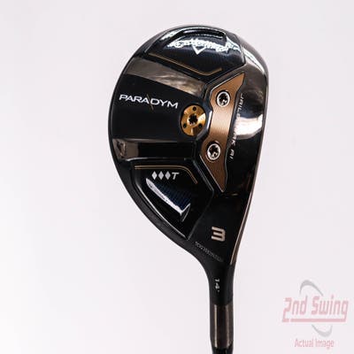 Mint Callaway Paradym Triple Diamond T Fairway Wood 3 Wood 3W 14° Fujikura Ventus TR Red VC 7 Graphite X-Stiff Right Handed 42.5in