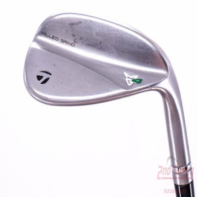 TaylorMade Milled Grind 4 Chrome Wedge Gap GW 52° 9 Deg Bounce Dynamic Gold Tour Issue 115 Steel Wedge Flex Right Handed 35.5in