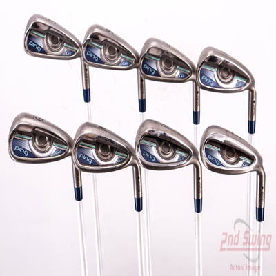 Ping G LE Iron Set 5-PW AW SW ULT 230 Lite Graphite Ladies Right Handed Black Dot 38.5in