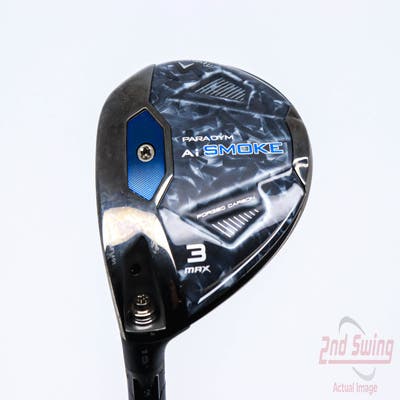 Callaway Paradym Ai Smoke Max Fairway Wood 3 Wood 3W 15° Mitsubishi MMT 70 Graphite Regular Left Handed 42.75in