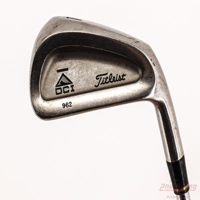 Titleist DCI 962 Single Iron 4 Iron Stock Steel Shaft Steel Stiff Right Handed 38.5in