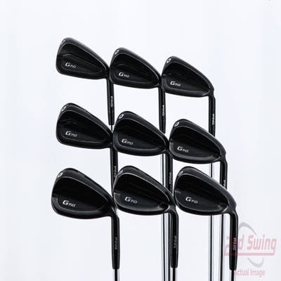 Ping G710 Iron Set 4-PW AW SW AWT 2.0 Steel Regular Right Handed Black Dot 38.25in