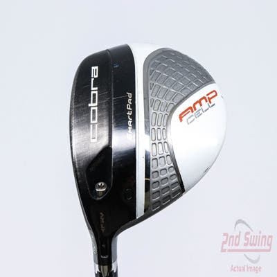 Cobra AMP Cell Silver Fairway Wood 3-4 Wood 3-4W Cobra Fujikura Fuel Graphite Stiff Left Handed 43.5in