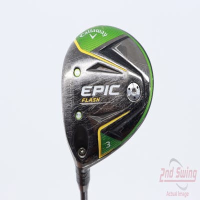 Callaway EPIC Flash Fairway Wood 3 Wood 3W 15° Project X EvenFlow Green 65 Graphite Regular Left Handed 43.25in