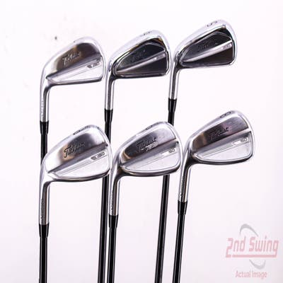 Titleist 2023 T150/T200 Combo Iron Set 5-PW Mitsubishi Tensei Blue AM2 Graphite Stiff Left Handed 38.0in