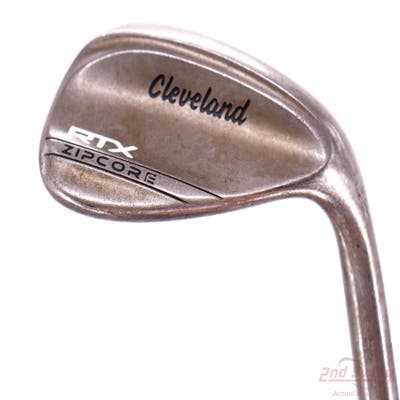 Cleveland RTX ZipCore Raw Wedge Sand SW 56° 10 Deg Bounce Dynamic Gold Spinner TI Steel Wedge Flex Right Handed 35.5in