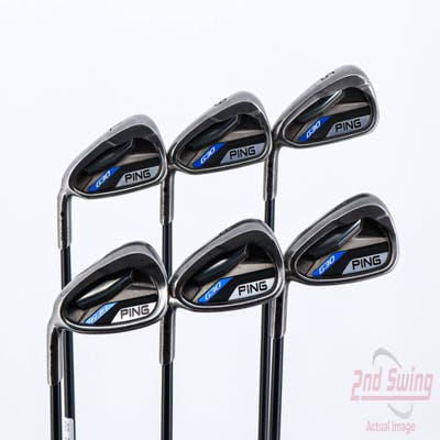 Ping G30 Iron Set 5-PW Ping TFC 80 Graphite Senior Left Handed Black Dot 39.0in