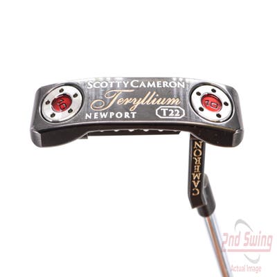 Titleist Scotty Cameron Teryllium T22 Newport Putter Steel Right Handed 34.0in