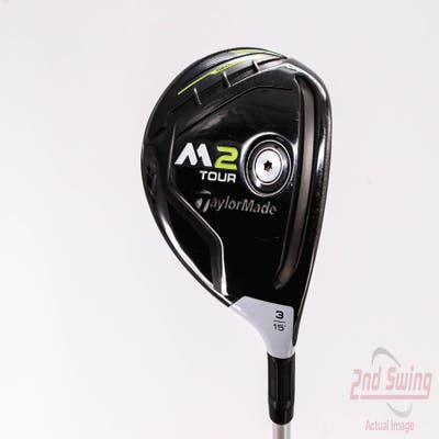 TaylorMade M2 Tour Fairway Wood 3 Wood 3W 15° Aldila Rogue Black 95 MSI 70 Graphite X-Stiff Right Handed 43.25in