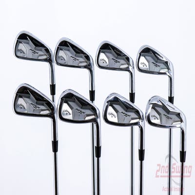 Callaway Apex Pro 19 Iron Set 3-PW FST KBS Tour-V 110 Steel Stiff Right Handed 38.5in