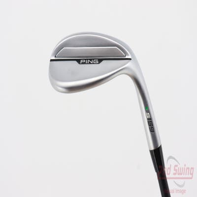 Ping s159 Chrome Wedge Lob LW 58° 8 Deg Bounce H Grind ALTA CB Black Graphite Senior Right Handed Green Dot 35.25in