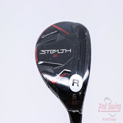 Mint TaylorMade Stealth 2 Rescue Hybrid 5 Hybrid 25° Fujikura Ventus TR Red HB 6 Graphite Regular Right Handed 39.75in