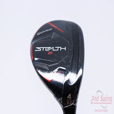 Mint TaylorMade Stealth 2 Rescue Hybrid 4 Hybrid 22° Fujikura Ventus TR Red HB 7 Graphite Stiff Right Handed 40.25in