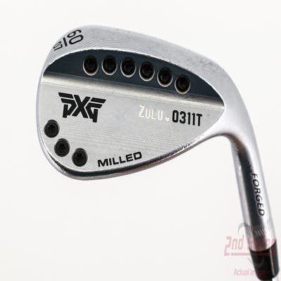 PXG 0311T Zulu Chrome Wedge Lob LW 60° 7 Deg Bounce Nippon Pro Modus 3 115 Wedge Steel Wedge Flex Right Handed 34.75in