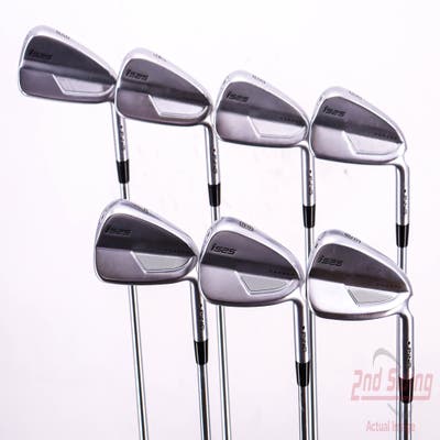 Ping i525 Iron Set 3-9 Iron Project X IO 6.0 Steel Stiff Right Handed Black Dot 38.5in