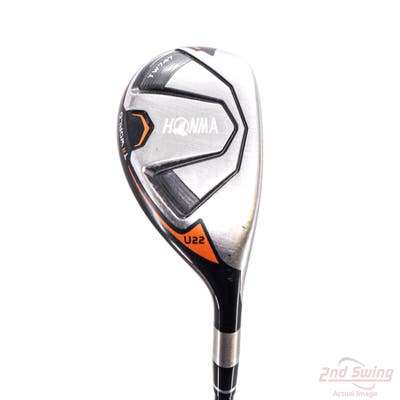 Honma TW747 Utility Hybrid 3-4 Hybrid 22° Vizard 80 Graphite Regular Right Handed 39.75in