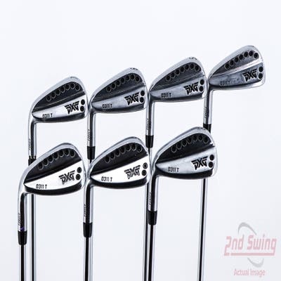 PXG 0311 T GEN2 Chrome Iron Set 4-PW Project X LZ 6.0 Steel Stiff Left Handed 39.0in