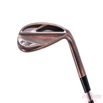 TaylorMade Milled Grind HI-TOE 3 Copper Wedge Lob LW 58° 13 Deg Bounce FST KBS Hi-Rev 2.0 115 Steel Wedge Flex Right Handed 35.0in