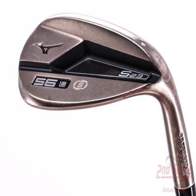 Mizuno S23 Copper Cobalt Wedge Sand SW 56° 12 Deg Bounce S Grind FST KBS Hi-Rev 2.0 Steel Wedge Flex Right Handed 35.5in