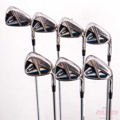 TaylorMade SIM MAX Iron Set 5-PW AW FST KBS Tour 90 Steel Regular Right Handed 37.0in