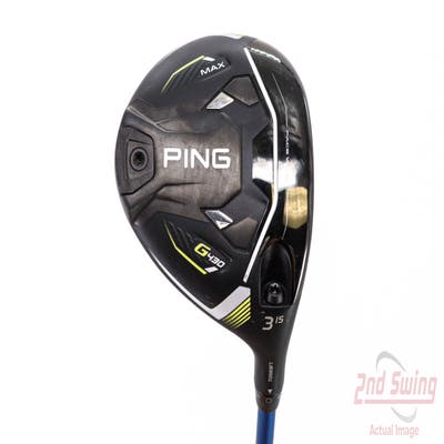 Ping G430 MAX Fairway Wood 3 Wood 3W 15° Fujikura Ventus Velocore+ Blue 8 Graphite X-Stiff Right Handed 42.25in