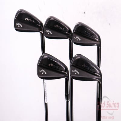 Callaway Apex TiFusion Iron Set 7-PW AW Mitsubishi MMT 95 Graphite Stiff Right Handed 37.0in