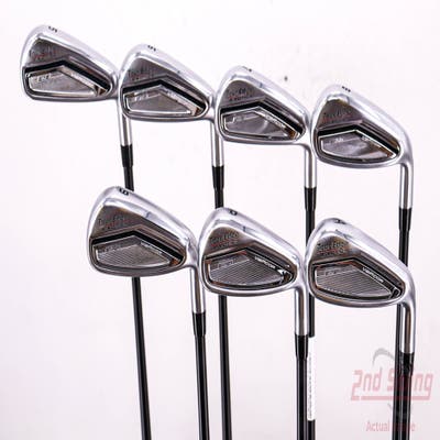 Tour Edge Exotics E721 Iron Set 5-PW AW FST KBS TGI 70 Graphite Regular Right Handed 38.25in