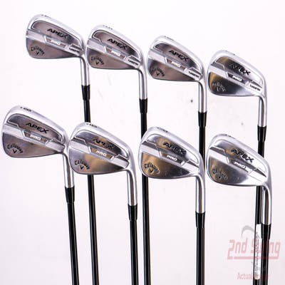 Callaway Apex Pro 21 Iron Set 4-PW AW Mitsubishi MMT 105 Graphite Tour X-Stiff Right Handed 40.0in