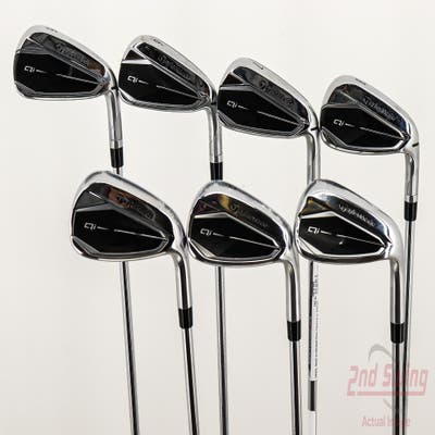 TaylorMade Qi Iron Set 5-PW AW FST KBS MAX 85 MT Steel Regular Right Handed 38.5in