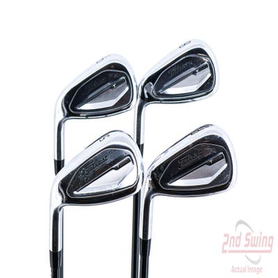 Titleist 2023 T350 Iron Set 8-PW AW Mitsubishi Tensei Red AM2 Graphite Regular Left Handed 37.5in