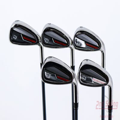 Wilson Staff Dynapwr Iron Set 6-PW UST Mamiya Recoil 65 Dart Graphite Stiff Right Handed 38.0in