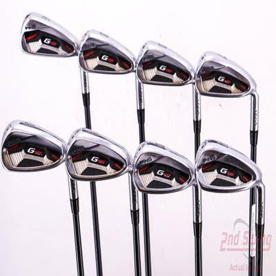 Ping G410 Iron Set 4-PW GW ALTA CB Red Graphite Regular Right Handed Green Dot 38.25in