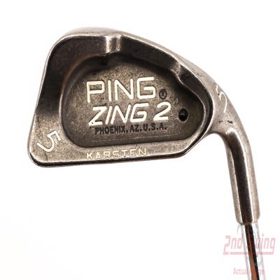 Ping Zing 2 Single Iron 5 Iron Ping JZ Steel Stiff Right Handed Black Dot 37.75in