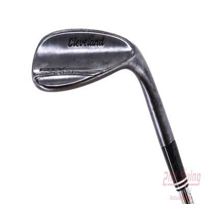 Cleveland RTX ZipCore Black Satin Wedge Sand SW 56° 12 Deg Bounce Dynamic Gold Spinner TI Steel Wedge Flex Right Handed 35.25in