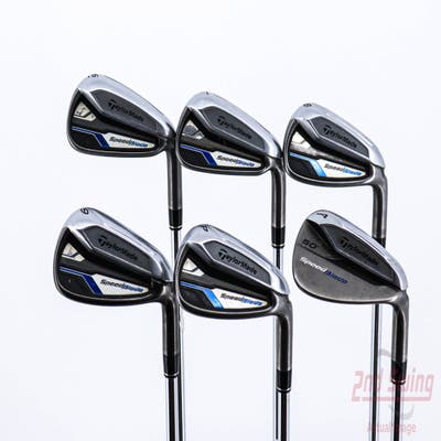 TaylorMade Speedblade Iron Set 6-PW AW TM Speedblade 85 Steel Steel Stiff Right Handed 38.0in