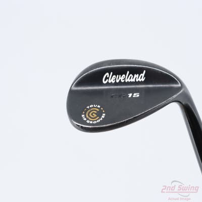 Cleveland CG15 Black Pearl Wedge Lob LW 58° 12 Deg Bounce Cleveland Traction Wedge Steel Wedge Flex Right Handed 35.5in