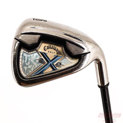 Callaway X-20 Single Iron 6 Iron Stock Graphite Shaft Graphite Ladies Right Handed 37.25in