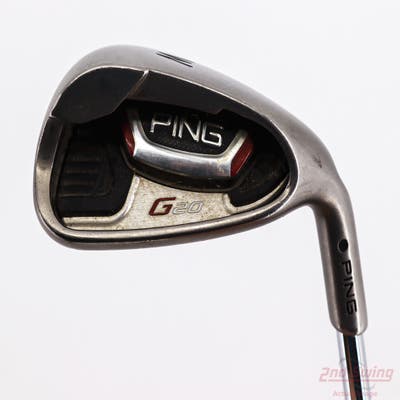 Ping G20 Single Iron Pitching Wedge PW Ping CFS Steel Stiff Right Handed Black Dot 35.5in