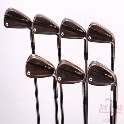 TaylorMade P790 Aged Copper Iron Set 4-PW FST KBS Tour Lite Steel Stiff Right Handed 38.0in