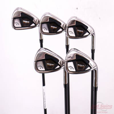 Callaway Rogue ST Max 24 Iron Set 7-PW AW Project X Cypher 50 Graphite Senior Right Handed 37.0in