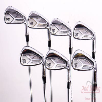 Wilson Staff Staff Model CB Iron Set 5-PW GW FST KBS Tour C-Taper Lite 110 Steel Stiff Right Handed 38.5in