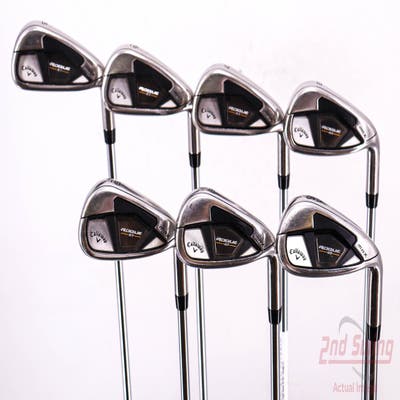 Callaway Rogue ST Max Iron Set 5-PW AW FST KBS Max 80 Steel Regular Right Handed 38.75in