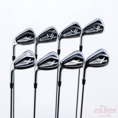 Titleist 2021 T300 Iron Set 5-PW, 48, 53 True Temper AMT Red R300 Steel Regular Left Handed 38.25in