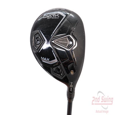 Cobra Darkspeed Max Womens Fairway Wood 7 Wood 7W 24.5° Project X HZRDUS Red CB 50 Graphite Senior Right Handed 41.75in