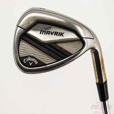 Callaway Mavrik Single Iron Pitching Wedge PW Stock Steel Shaft Steel Regular Right Handed 36.75in