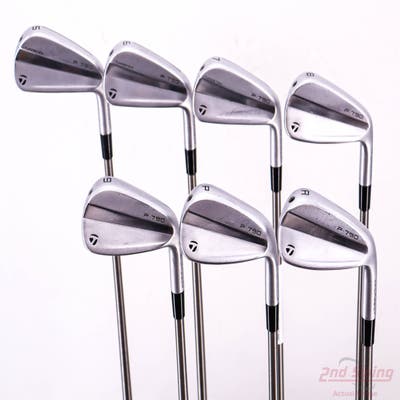 TaylorMade 2023 P790 Iron Set 5-PW AW Aerotech SteelFiber fc90cw Graphite Regular Right Handed 37.75in